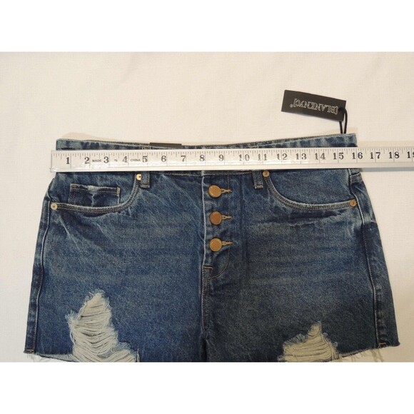 Blank NYC The Barrow Vintage High Rise Button Fly Shorts Sz. 28 NWT - Picture 6 of 8